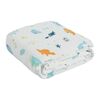 DAS BABY ΚΟΥΒΕΡΤΑ-ΜΟΥΣΕΛΙΝΑ 105X150 RELAX 6623 ΛΕΥΚΟ, ΜΠΛΕ, ΠΟΡΤΟΚΑΛΙ