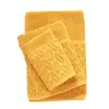 Das Home σετ Πετσετες 3τεμαχιων Best 0784 Ochre