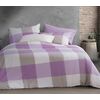 ΣΕΤ ΣΕΝΤΟΝΙΑ ΒΑΜΒΑΚΕΡΑ ΔΙΠΛΑ CASUAL CHECK 200Χ270 NEF-NEF HOMEWARE