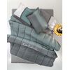 Παπλωματοθήκη Dallas Aqua 225x245 guy Laroche Grey top Μicrosuede - Bottom Cotton