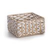 ΚΑΛΑΘΙ ΑΠΟ ΠΛΕΓΜΕΝΟ ΧΑΡΤΙ VINCI 23X23X12 NEF-NEF HOMEWARE