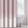 Κουρτίνα Μπάνιου Abstract des 117 Pudra με Κρίκους 240x185 Saint Clair  100% Polyester