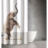 Κουρτίνα Μπάνιου Funny des 510 με Κρίκους 180x200 Saint Clair  100% Polyester