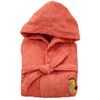 Μπουρνούζι με Κουκούλα Kids Bath Tami Peach 2-4