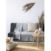 Ριχτάρι Πολυθρόνας Oba/2 Grey/black