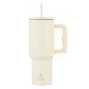 Estia Θερμος Straw Tumbler xl Save the Aegean 1200ml Lily White