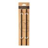 Estia Ανταλλακτικα Καλαμακια Straw Tumbler xl 900ml Midnight Black 2 τεμ
