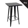 Relix Τραπέζι bar-Pro, Μέταλλο Βαφή Antique Black