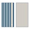 Πετσέτα Θαλάσσης med 03 (1+1) Feel and Touch  83% Polyester - 17% Polyamide