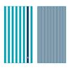 Πετσέτα Θαλάσσης med 04 (1+1) Feel and Touch  83% Polyester - 17% Polyamide