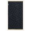 Πετσέτα Θαλάσσης Fresh Black Feel and Touch  100% Cotton