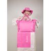 Τσάντα Ώμου Caribbean Pink Feel and Touch  100% Cotton