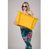 Τσάντα Ώμου Caribbean Mustard Feel and Touch  100% Cotton