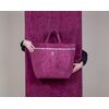 Τσάντα Παραλίας Icon Aubergine Feel and Touch  88% Polyester - 12% Poliammide