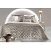 Σετ 3τμχ Κουβερλί Fiera Taupe 240x250 guy Laroche  100% Microsatin