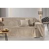 Ριχτάρι Καναπέ Central Taupe (Τριθέσιος) 180x300 guy Laroche  37% Cotton-21%polyester-42% Acrylic