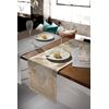 Τραβέρσα 2041 Natural Laser cut 40x160 Saint Clair  100% Polyester