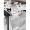 Τραβέρσα 2044 Silver Laser cut 40x160 Saint Clair  100% Polyester