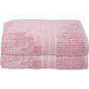 Πετσέτα Σώματος 70x140 anna riska modal 2 blush pink​ cotton