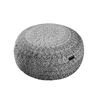 Πούφ Ottoman Shades Grey 65x65x30 guy Laroche  100% Cotton