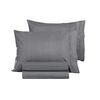 Ζεύγος Μαξιλαροθήκες Color Plus Anthracite 50x70 guy Laroche  100% Cotton Percale