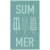 Παιδικη Πετσετα Θαλασσης Summer Aqua (70χ120)