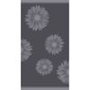 Πετσετα Θαλασσης Flower Dark Grey (86χ160)