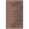 Πετσετα Θαλασσης Tiger Brown (86χ160)