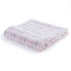 Βρεφική Κουβέρτα Κούνιας fleece 110x150 nef-nef homeware sweet rhombus pink 100% polyester