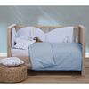 Βρεφική Παπλωματοθήκη Κούνιας 110x150 nef-nef homeware basic 1216-l.blue 100% Βαμβάκι Πενιέ 144tc
