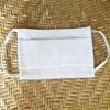 Μάσκα Βαμβακερή one size melinen white