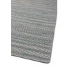 Ψάθινο Χαλί Breeze 187/13 Γκρι Μπέζ Πετρόλ Ρίγες με το Μέτρο - Colore Colori
