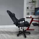 A6060 Μαυρο Πολυθρονα Gaming/με Υποποδιο