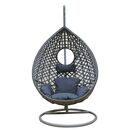 Nest22 Ανθρακι 104χ132/φ102χ200εκ. Μεταλλικη