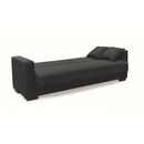 Rover Black Υφασμα 3θεσιος Καναπεσ/κρεβατι με Αποθ.χωρο 210x80εκ.