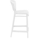Portofino 65εκ. Σκαμπο White Πολ/νιου