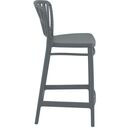 Portofino 65εκ. Σκαμπο Dark Grey Πολ/νιου