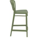 Portofino 65εκ. Σκαμπο Olive Green Πολ/νιου