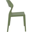 Snow Olive Green Καρεκλα Πολ/νιου