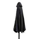 Ομπρελα Φ.230 Black Αλουμ.8ακτ.16χ26 Ιστος 1φ.48χ2mm