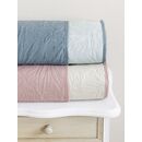 Κουβερλί Υπέρδιπλο 220x240 - Natara Light Beige / Rose Pink Nima Home 220x240
