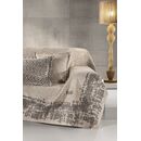 Ριχτάρι Καναπέ Perth Natural (Τριθέσιος) 180x300 guy Laroche  37% Cotton-21%polyester-42% Acrylic