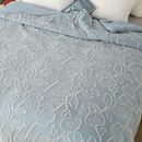 Κουβερλι Υπερδιπλο Ariel Light Blue 220x240
