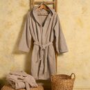 Μπουρνουζι Ενηλικων Bloom Beige l