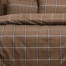 Σετ Σεντονια King Size (λ) Diego Mocca Ultra Line (180χ200+32)(λ) 260x270 (λ)