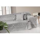 Ριχτάρι Norton Grey Τριθέσιου Καναπέ 180χ300 guy Laroche  37% Cotton-21% Polyester-42% Acrylic