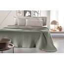 Κουβέρτα Eternity Olive 230x240 guy Laroche  100% Cotton Stonewashed