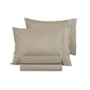Ζεύγος Μαξιλαροθήκες Color Plus Taupe 50x70 guy Laroche  100% Cotton Percale
