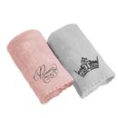 Βρεφικές Πετσέτες Girl set 2 guy Laroche  100% Fine Microfiber