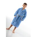 Παιδικό Μπουρνούζι Kiddies Blue 12-14 Ετών guy Laroche  100% Cotton